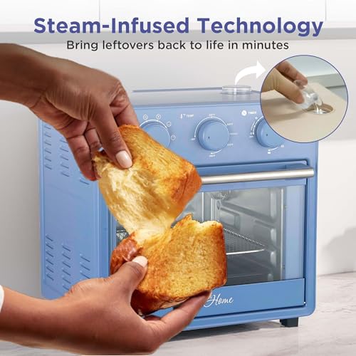 Image of Magnavox Home, 16.5 qt Air Fryer Oven, With Steam Infusion, Ocean