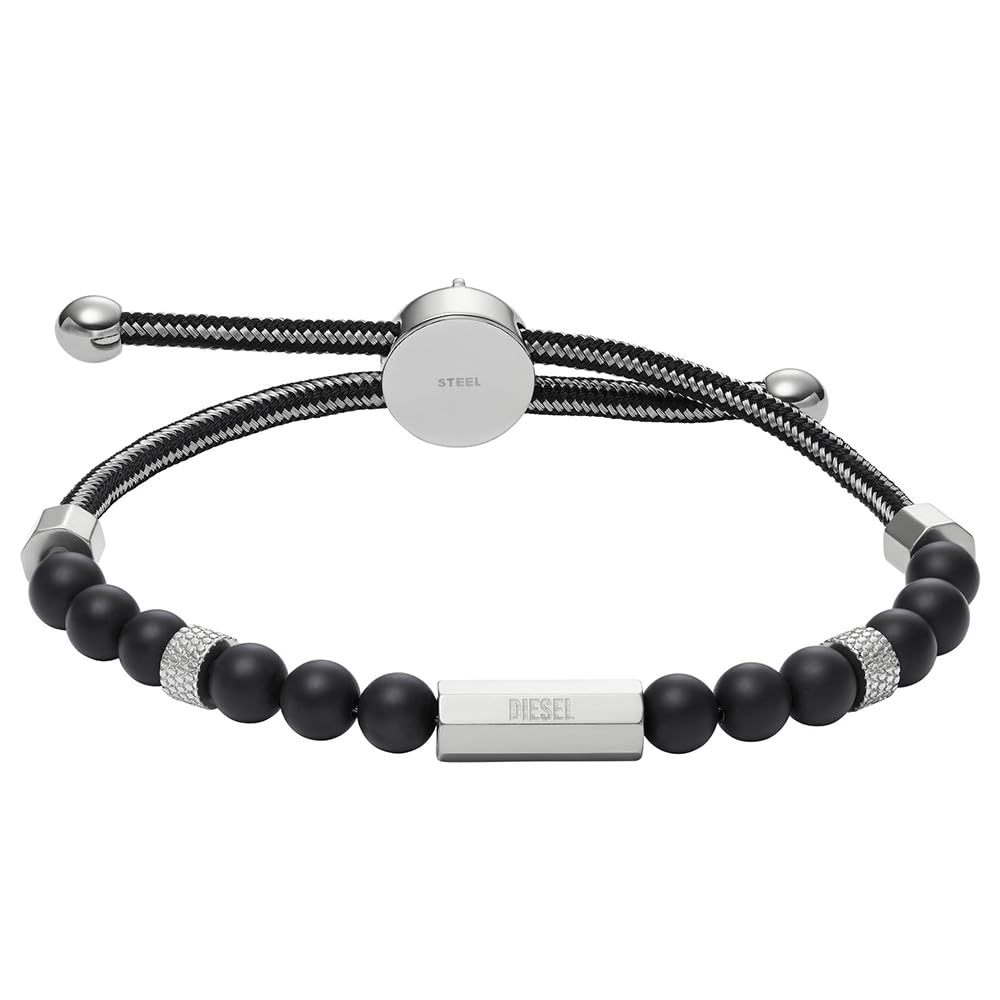 Bracelet for Men, 17.5 cm - 25 cm Silver Stainless Steel Bracelet, DX1069710