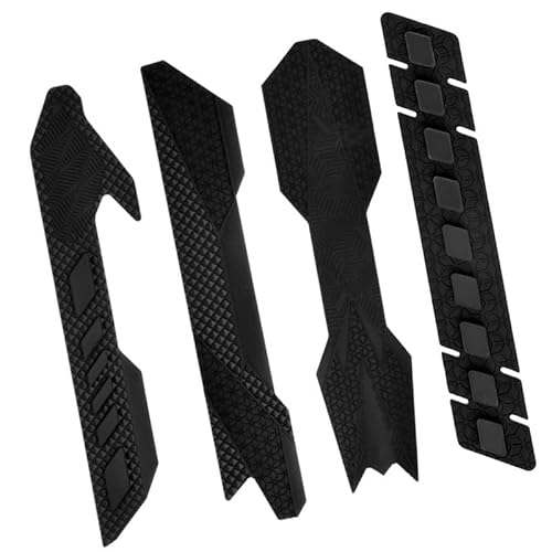 DOUDINGMAO Mehrfarbiger Fahrradkettenschutz, Premium-Silikon-Konstruktion, vollständiger Fahrrad-Kettenschutz für Fahrräder