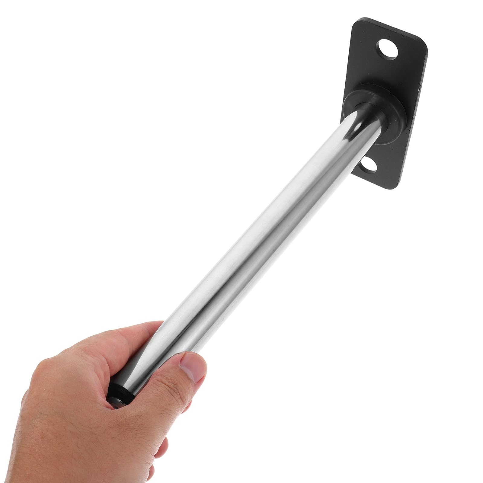 HEMOTON Estante de Almacenamiento de Barra Montado Pared de Acero Inoxidable Diámetro de Orificio de 25 Mm para Apartamentos Pequeños y Áreas de Entrenamiento Limitadas