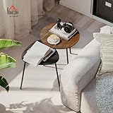 Zoom IMG-1 homcom set di 2 tavolini Zoom IMG-1 homcom set di 2 tavolini