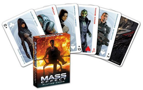 Preisvergleich Produktbild MASS EFFECT Spielkarten (52er Blatt)