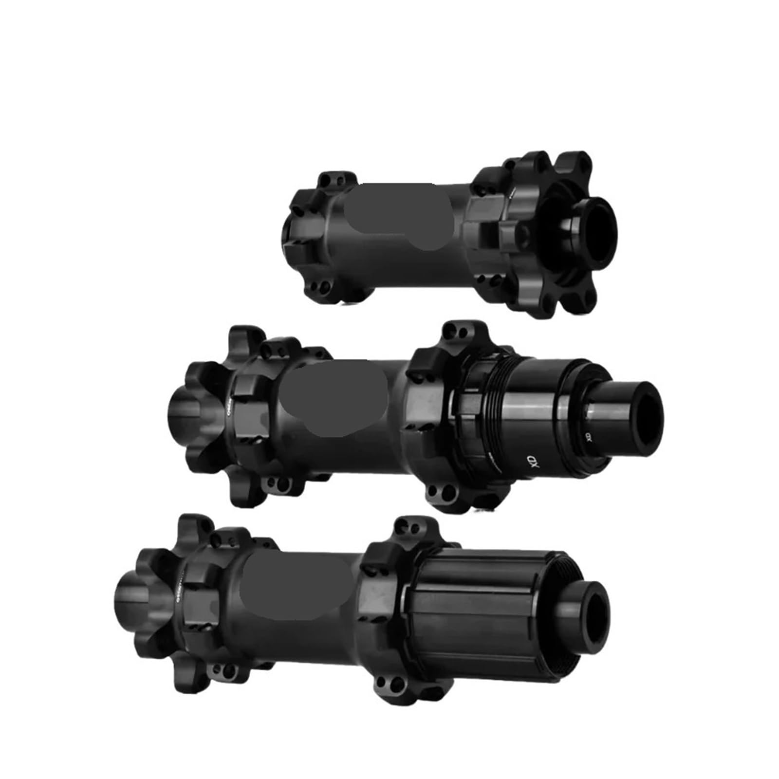 Generisch R370 28H 36T Ratsche Fahrradnabe 6-Loch Scheibenbremse 135mm Steckachse 142mm