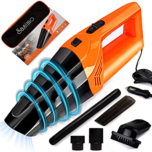YOZO Powerful Portable & High Power 12V Orange Car Handheld Vacuum for Car and Home Wet and Dry Car Vacuum Cleaner Multipurpose Vaccum Cleaner forPlastic (CAR Vacuum -S-Orange) YOZO Powerful Portable & High Power 12V Orange Car Handheld Vacuum for Car and Home Wet and Dry Car Vacuum Cleaner Multipurpose Vaccum Cleaner forPlastic (CAR Vacuum -S-Orange)