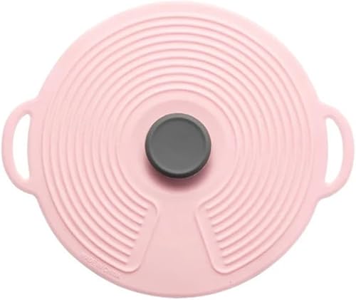 Miniatura 9 de Tapas de silicona coloridas de 5 tamaños, fundas reutilizables para alimentos para cuencos/sartenes, aptas para horno/microondas, protección contra