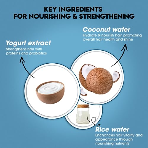 Image of Keth Laboratories Everyday Care Shampoo | Rice Water, Yogurt & Coconut Water | Nourishing & Hydrating | 250ml