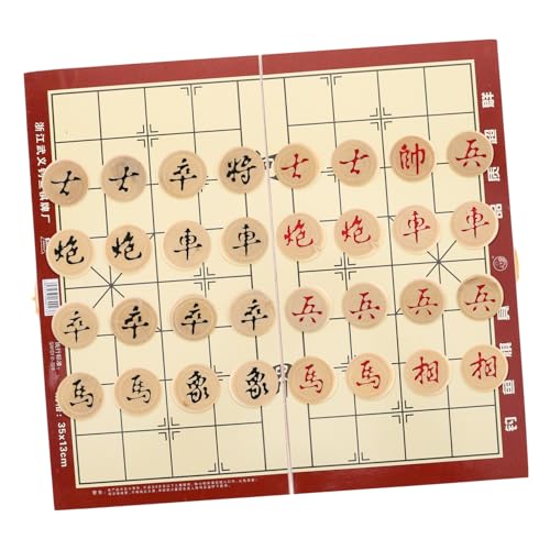 Jeu d'échecs chinois pliable Toyvian pour ne plus perdre vos pièces en voyage