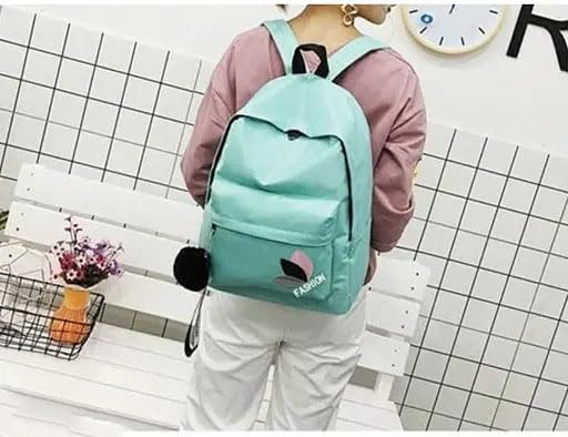 Image of BTS Backpack for Girls | K-Pop School Bag with Trendy Design & Keychain | Waterproof Lightweight Travel & College Women Backpacks for Teens | Shoulder Bags | Gift For Girls
