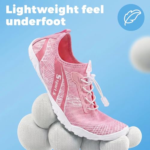 Image of WateLves Water Shoes Mens Womens Beach Swim Shoes Quick-Dry Aqua Socks Pool Shoes for Surf Yoga Water Aerobics