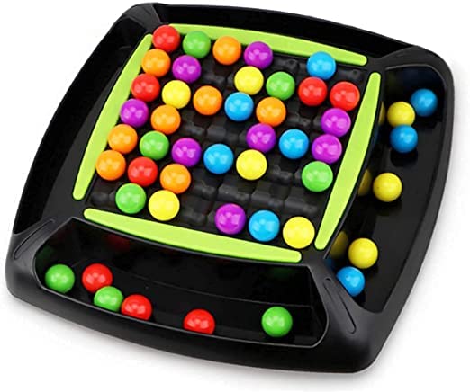 MAGHROLA® Rainbow Ball Chess Board Game for Kids and Adult | 2-4 Player Game Puzzle Magic Rainbow Ball Educational Perfect Mind Matching Game 48pcs Ball [ Multicolor ] (B09VG8WD4X) Amazon Price History, Amazon Price Tracker