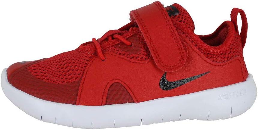 Nike Kids Girl's Flex Runner Fable (Little Kid) Black/White/Fire Pink/Blue Fury