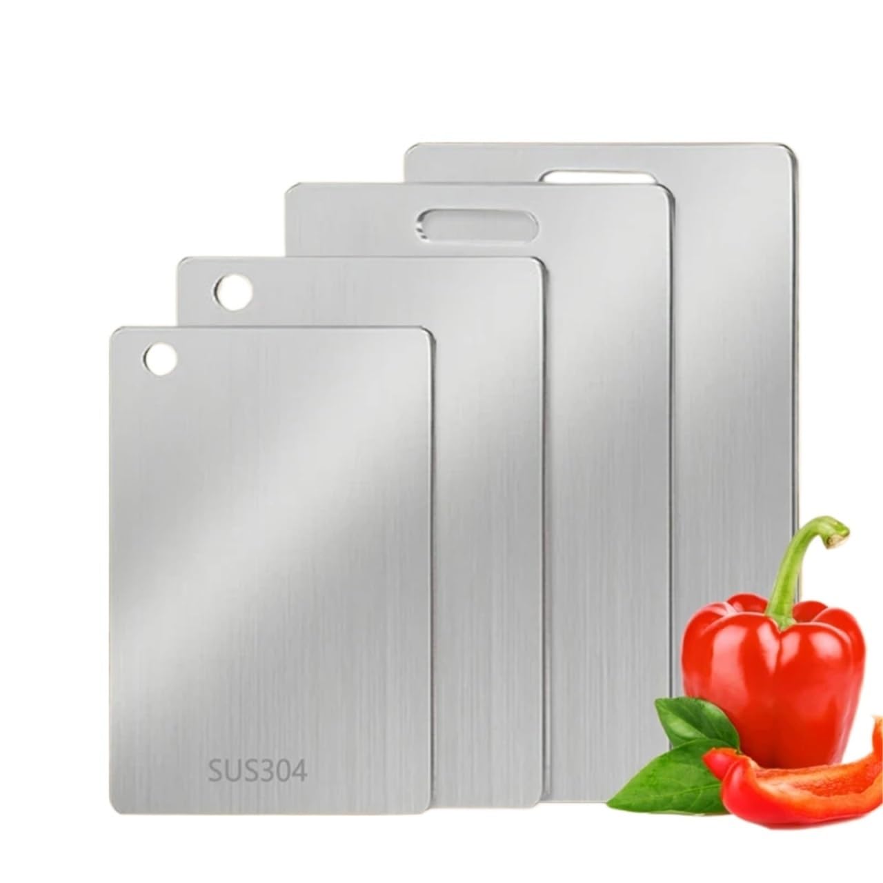 Tablas de Cocina Fruta vegetal inoxidable espesada