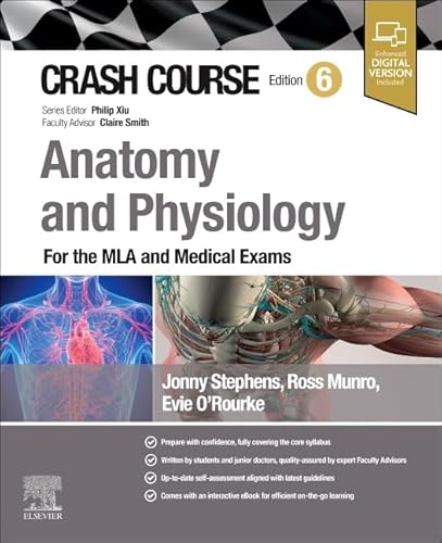 Crash Course Anatomy And Physiology: For The Mla And Medical Exams