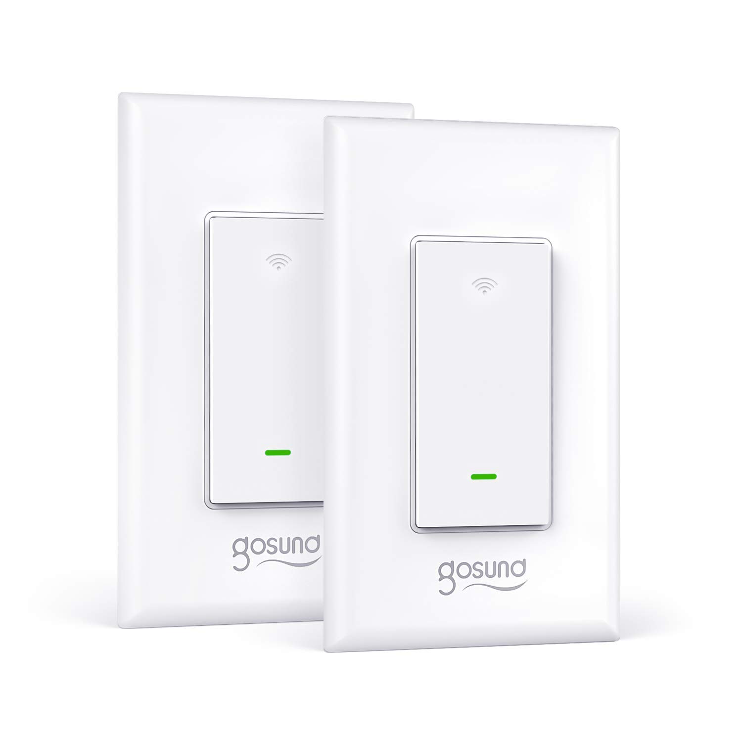 gosund 15a smart wifi light switch with remote control and timer