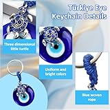 Zoom IMG-2 blu portachiavi occhio malvagio portafortuna Zoom IMG-2 blu portachiavi occhio malvagio portafortuna