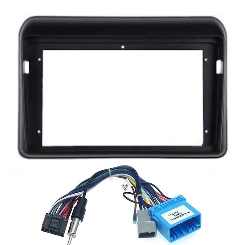Image of Audio Wheels Car Mount Android Frame ABS300 Plastic Material 9 inch with Wiring Suitable for Base Model for Model Maruti Ertiga 2018 +