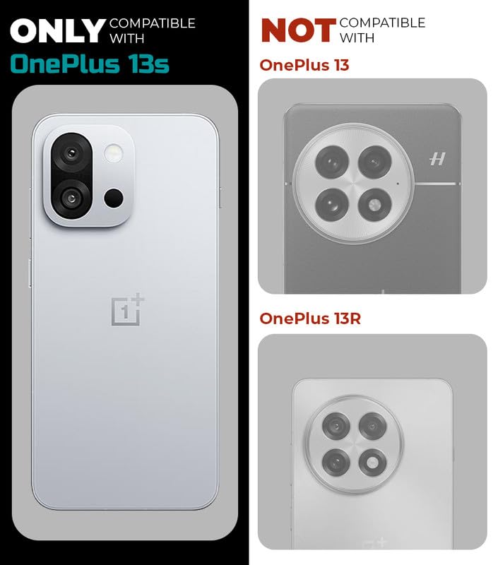Image of Mr. Case Back Cover for OnePlus 13S 5G Sleek Frosted Translucent Back Only Compatible with Wireless Magnetic Accessories | Anti-Scratch Shockproof Phone Case - Grey