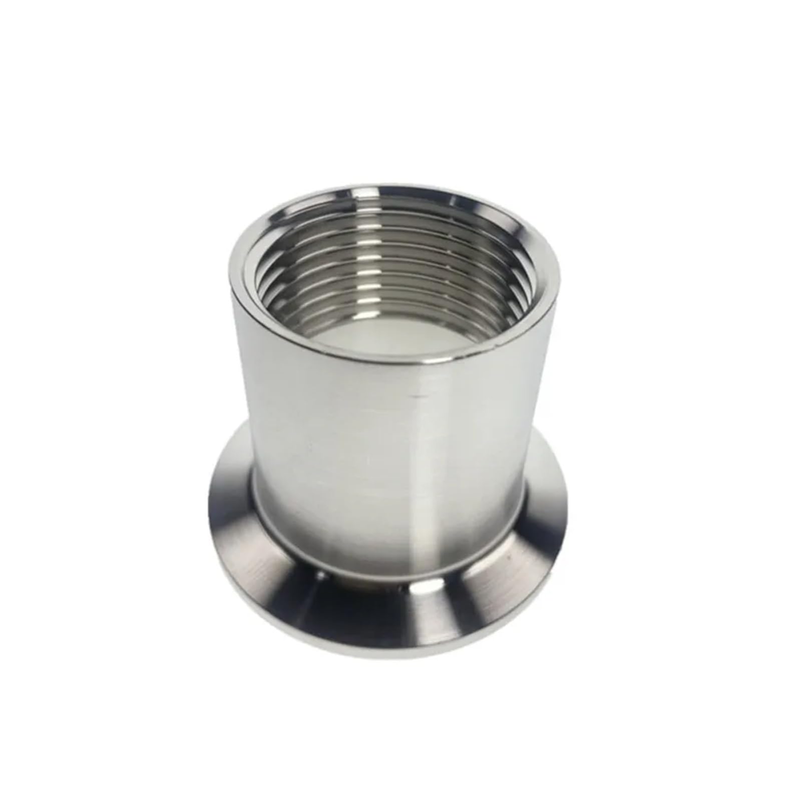 1/2" - 2" (DN15-DN50) Adapters for Heater Stainless Steel SS304 Female Threaded Ferrule Pipe Fittings Tri-Clamp(DN40)