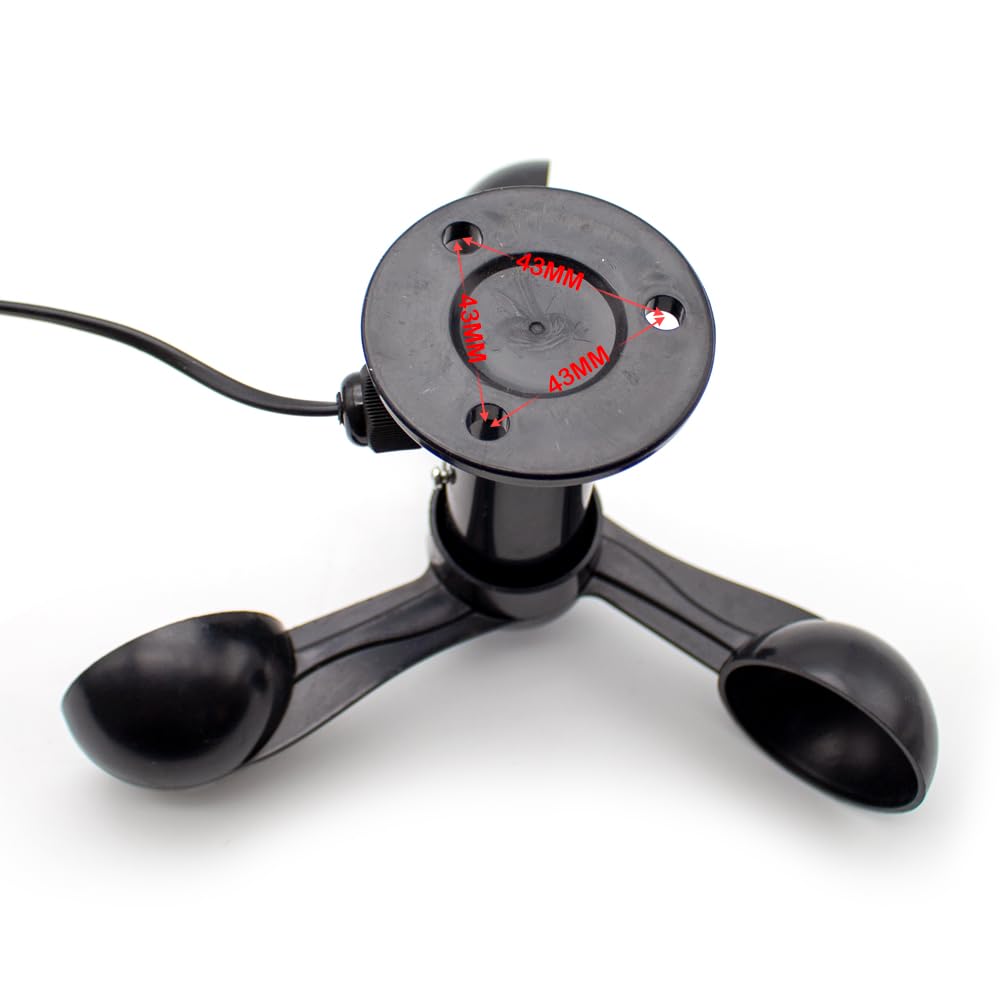 Toplionace Anemograph Tower Crane Anemometer, Wind Speed and Direction Indicator Wind Speed Sensor