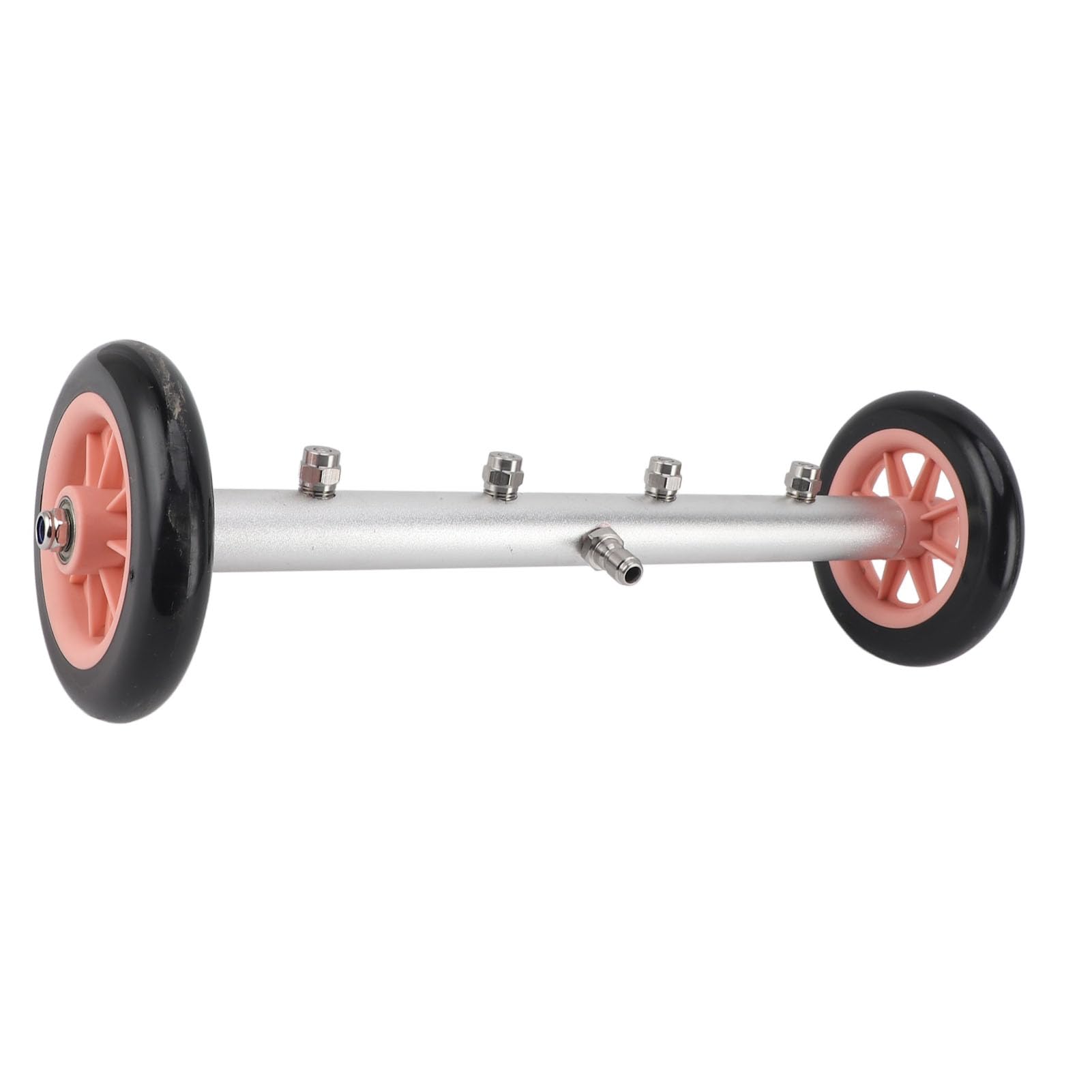 Generic Limpiador de Chasis de Alta Presión, Escoba de Agua Eficiente de 4000PSI para SUV, Camión, Remolque, Acero Inoxidable, 16 Pulgadas (Rosa Negro)
