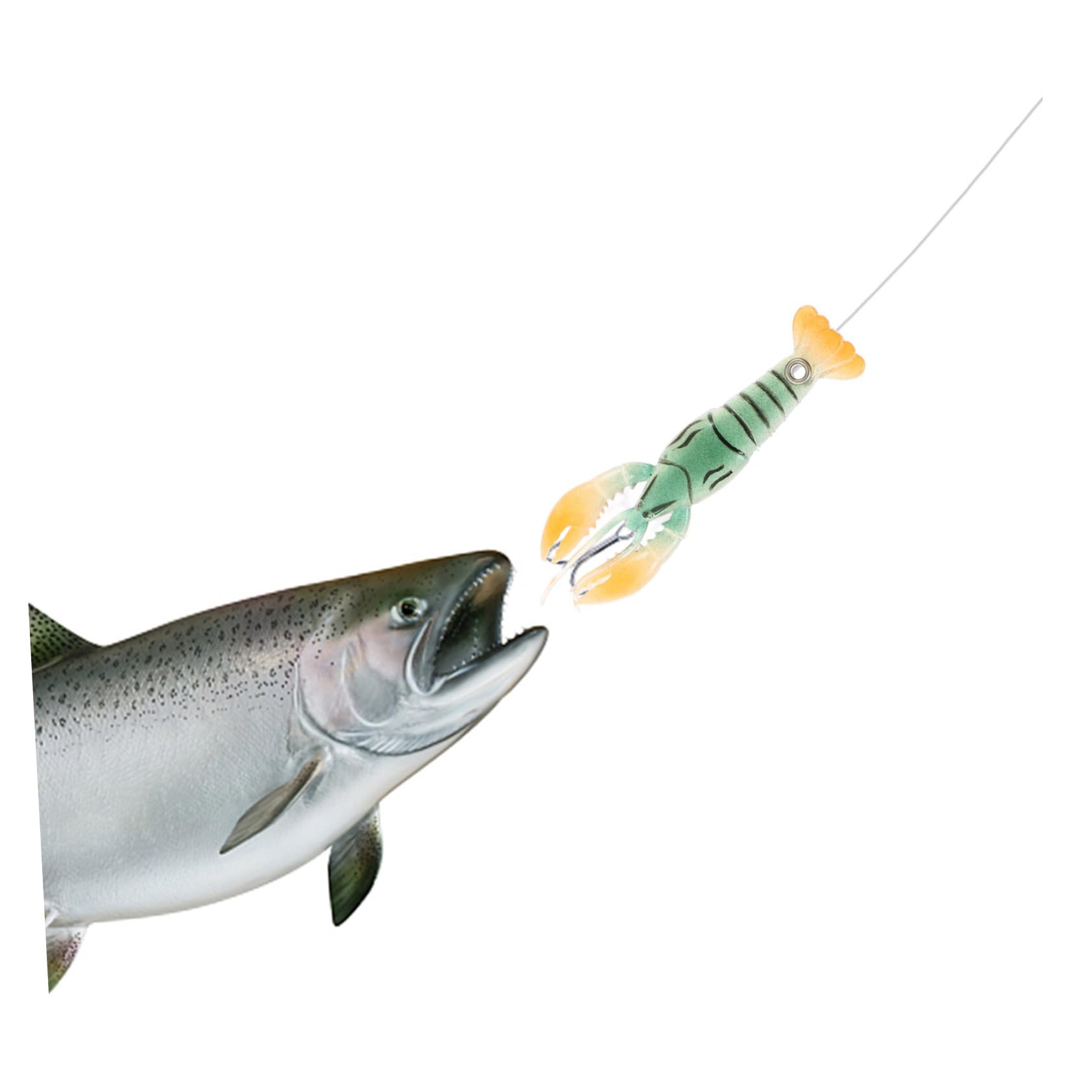 Mipcase 16pezzi Esche Artificiali per Pesca Lure Vivid per Catturare Pesci Come Bass e Pan Fish Riutilizzabili e Facili da Usare per Appassionati di Pesca