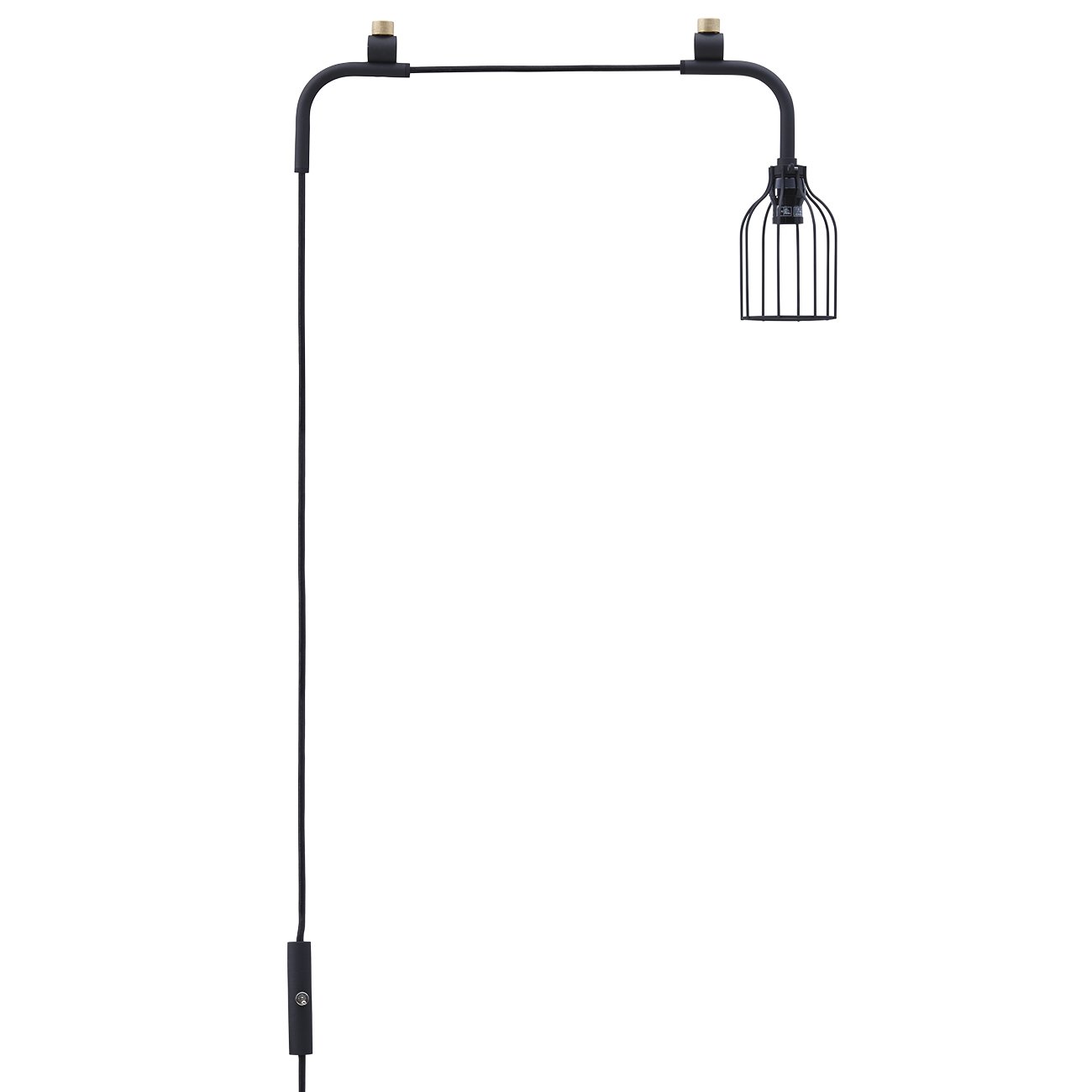 Amazon.co.jp: DRAW A LINE 007 Lamp ランプA ブラック 幅28cmx奥行き