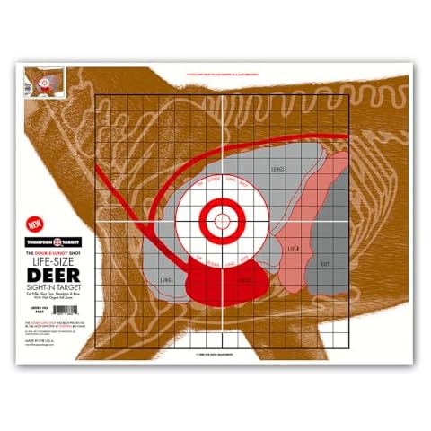 Life Size Deer Vital Organ Sight in Targets Cover