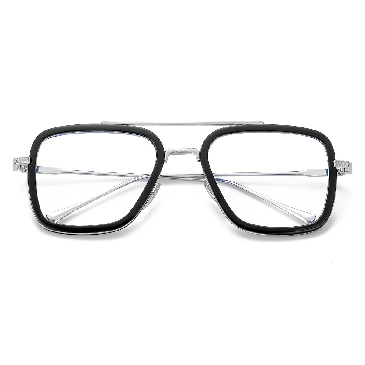 Tony Stark Style - Gafas de bloqueo de luz azul para hombres y mujeres, Iron Man y Spider-Man, lentes de juego para computadora