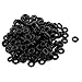 Aexit 200Pcs Black Electrical equipment Universal O-Ring 4.2mm x 1.2mm bun-a-N Material Oil Seal Washers Grommets