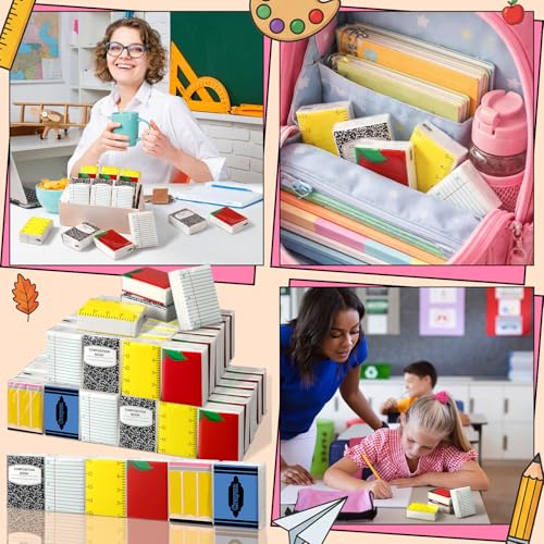 Image of Yinder 60 Packs Back to School Pocket Mini Tissue Travel Size Facial Paper