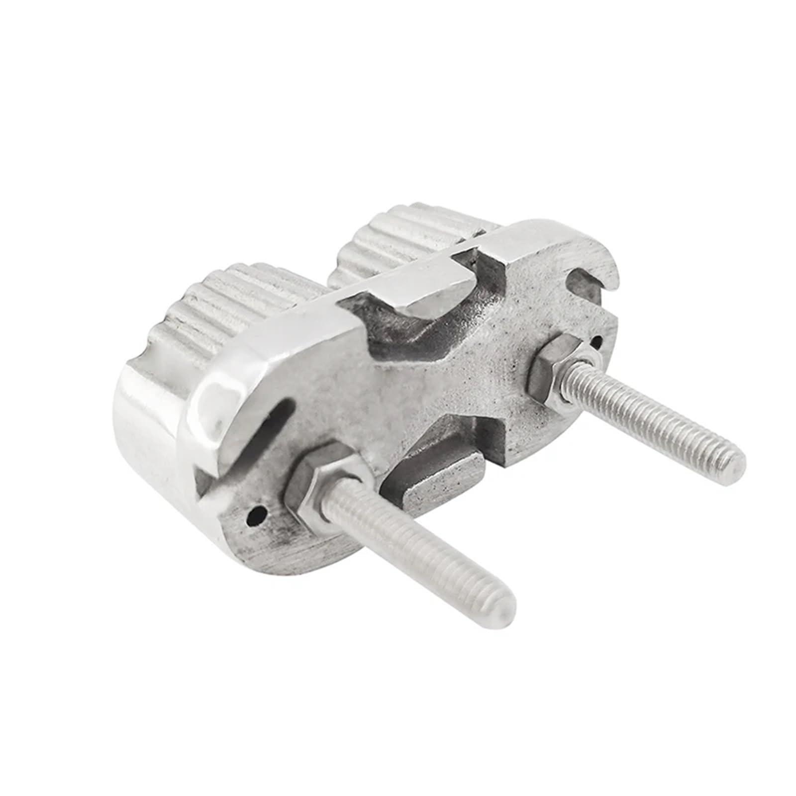2 Pezzi in Acciaio Inox 316 for Barca, con camma da 64 mm, Morsetto passacavo for Corda, Barca a Vela, Canoa, Tender