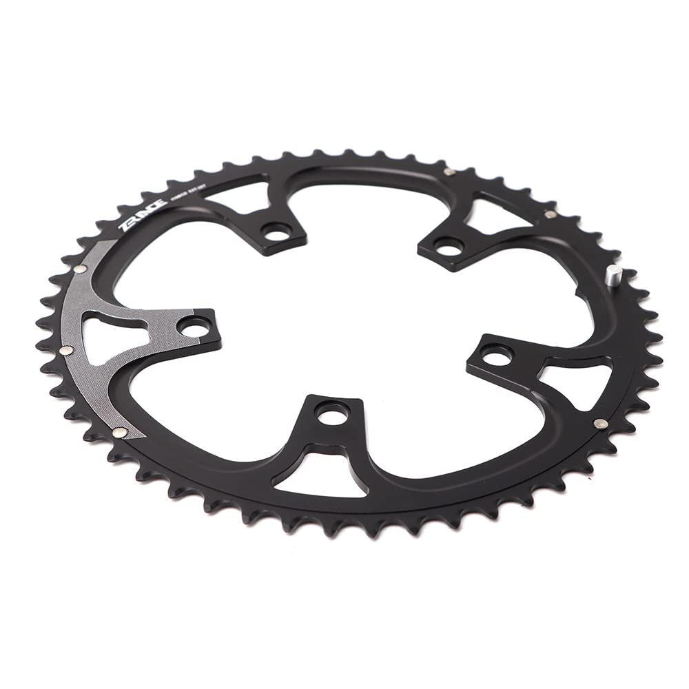 Platos para Bicicletas Plato de Bicicleta Carretera BCD 110 50-34T 52-36T 53-39T Dientes Anchos Estrechos aleación Aluminio Doble Disco Piezas Negro