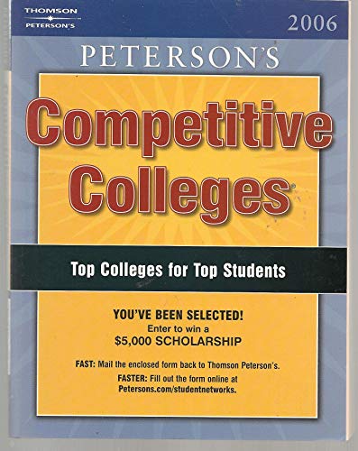 Petersons' Competitive Colleges 0768917549 Book Cover