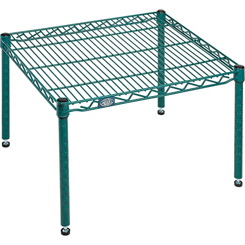 Nexel Poly-Green Wire Dunnage Rack, 24