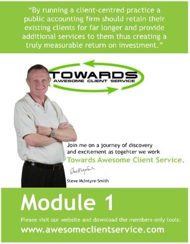 TACS Module One: A client service program that wins you new business (Towards Awesome Client Service)