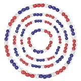 4Pcs Baseball Rhinestone Jewelry Set – 3 Necklaces (16