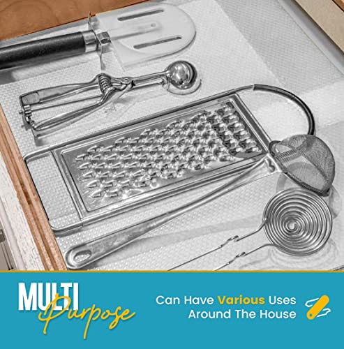 Refrigerator Liners For Shelves By Linda’s Essentials - Refrigerator Shelf Liners For Glass Shelves Protects Against Spills - Multi-Use Shelf, Drawer And Fridge Liners - Bpa Free #TOP6