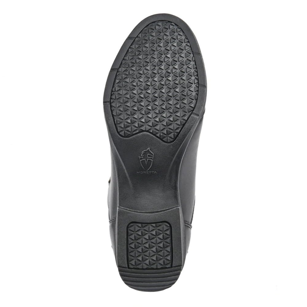Moretta Carla - Stivali da equitazione lunghi in pelle, da donna, Nero , 37