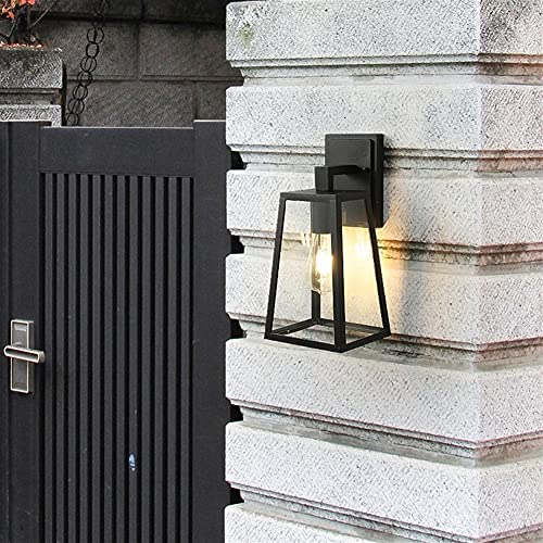 Lanterne E27 base socket applique murale étanche et antirouille pour décor extérieur - 3