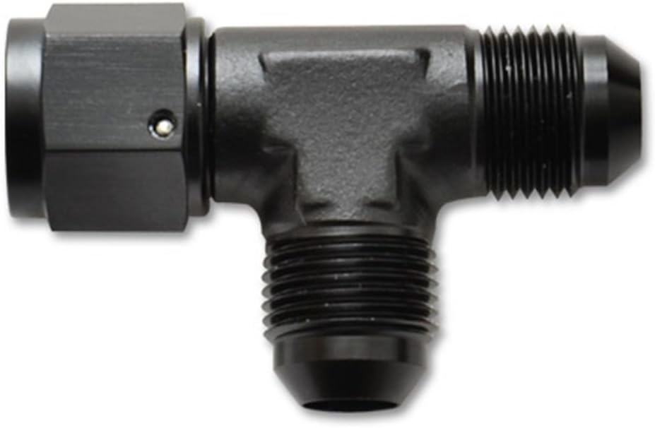 Vibrant Performance 10744-10An Tee Fitting with Female -10An Swivel, 1 Pack