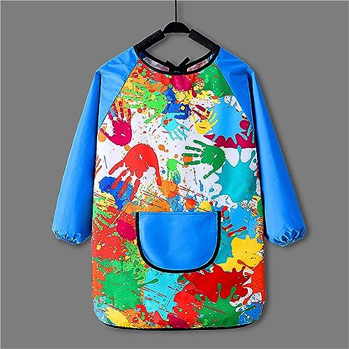 Children's Art Smock, Water Proof Kids Art Overalls, Toddler Kids Artist 𝐂ostume Painter Dress-Up Tie Dye Apron3