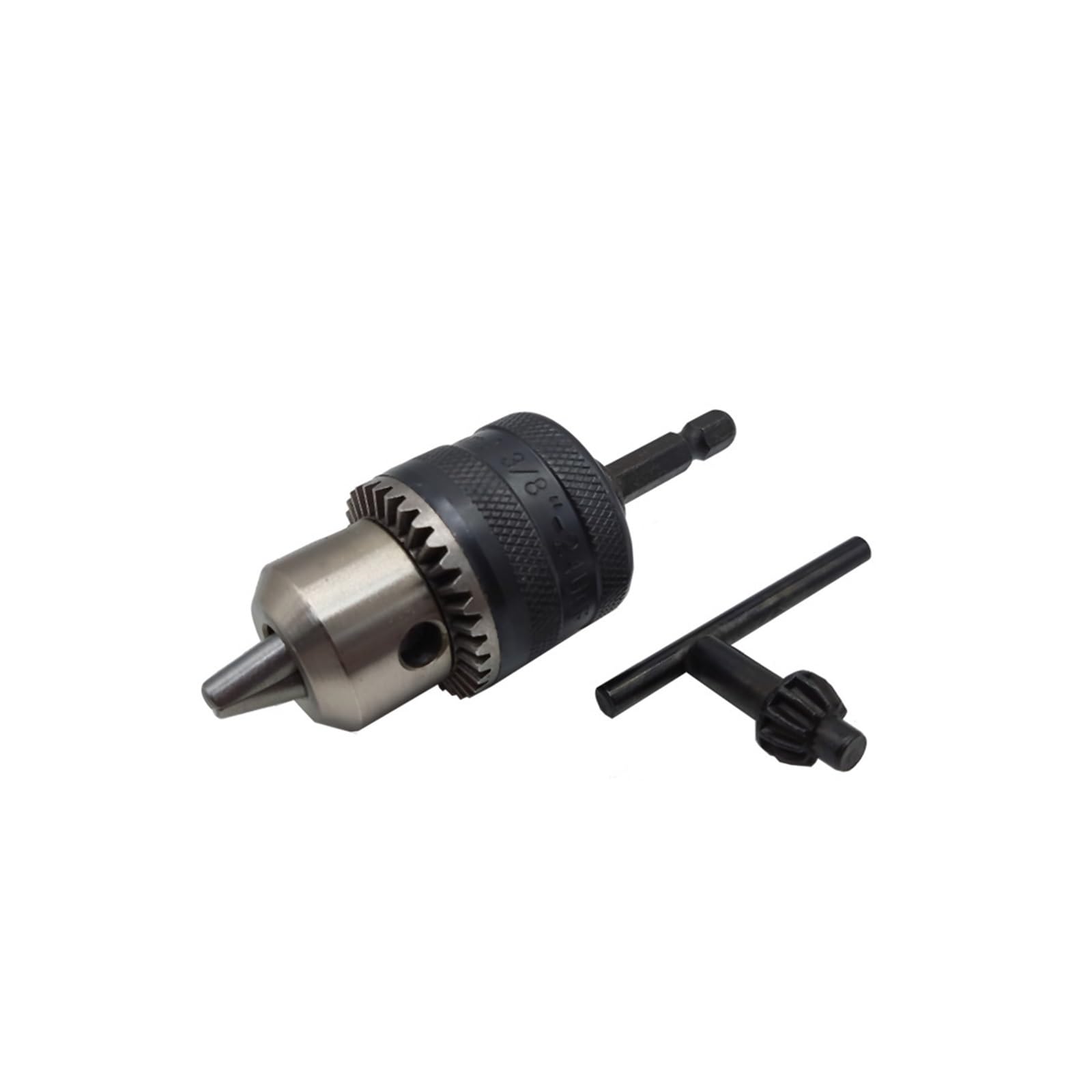 Konwerter precyzyjnego uchwytu wiertarskiego 1,5–10 mm Adapter do szybkiej wymiany gwintu 3/8''-24UNF Chwyt SDS-Plus 1/4" Hex (Color : 4pcs set)
