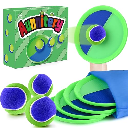 Aunnitery Toss and Catch Ball Set Beach Toys for Kids