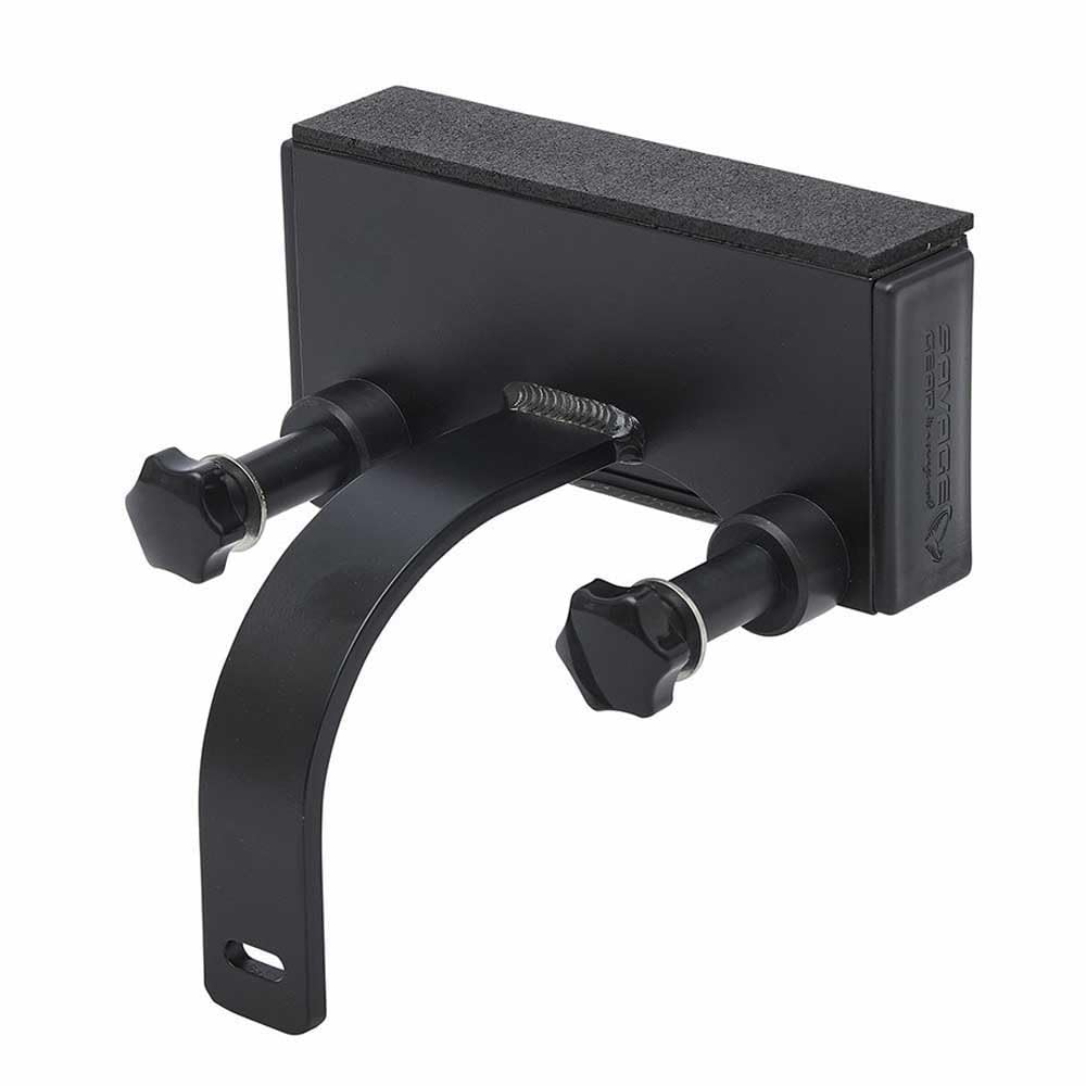 Savage Gear Pointy Bow Belly Boat Engine Bracket - Support de moteur pour Belly Bateaux, Rétroviseur pour moteur électrique, Support de moteur