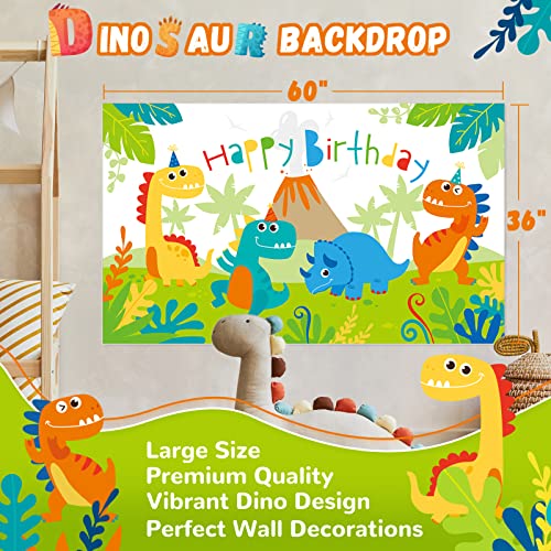 Decorlife FT-ZH-QDA039 Dinosaur Birthday Party Supplies Serves 16 thumb #2