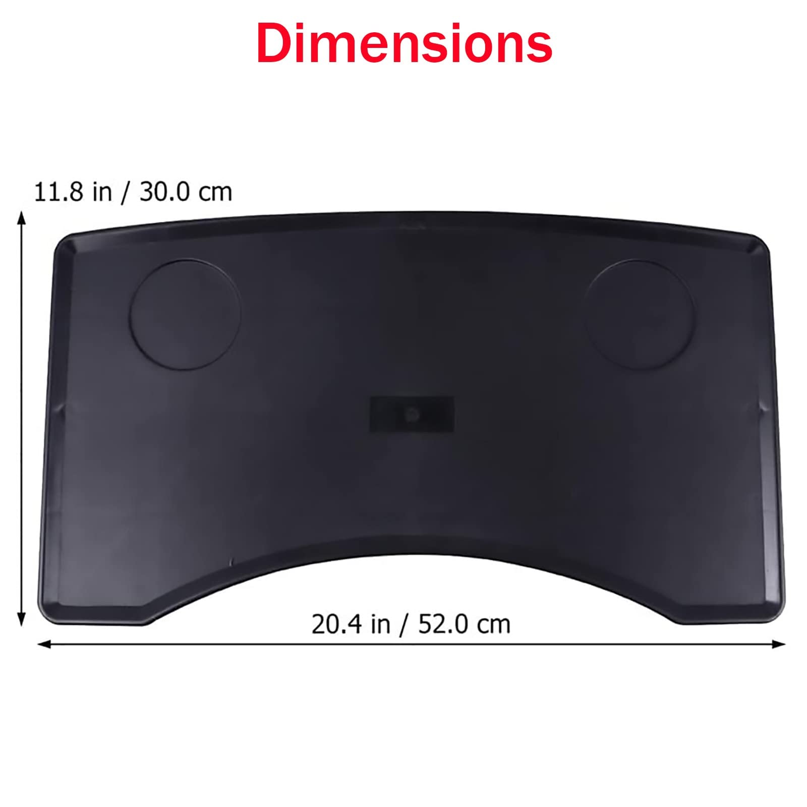Bandeja para Silla de Ruedas, Accesorios para Silla de Ruedas, Mesa de Comedor Desmontable, Ligera, ABS, anticaída, Adecuada para Varios Tipos de sillas de Ruedas.
