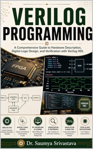 VERILOG PROGRAMMING: A Comprehensive Guide to Hardware Description, Digital Logic Design, and Verification with Verilog HDL (VLSI Design & Semiconductor Engineering)