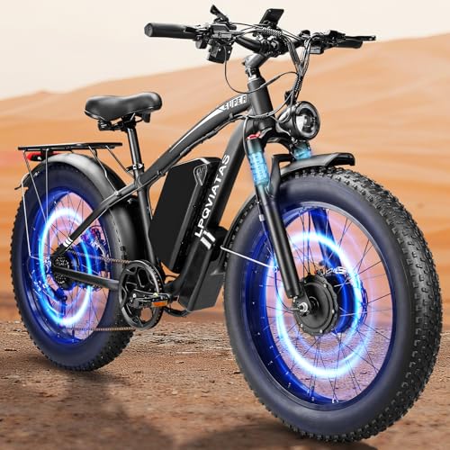 6000W Dual Motor Ebike for Adults, 46MPH Fast...