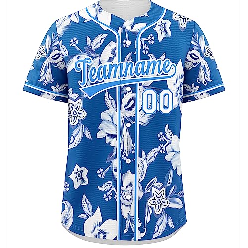 Custom Baseball Jersey Adult Sports Baseball Shirts Stitched Personalized Name Number for Men/Women/Kids miniatura 1