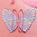 Lurrose Butterfly Wings Fairy Stick Gradient Colorido Cosplay Disfraz de rendimiento para...